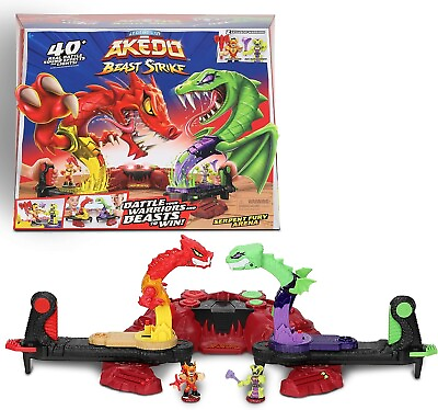 #ad #ad Legends of Akedo Beast Strike Serpent Fury Arena Battle Your Warriors amp; Beasts $26.95