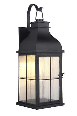 #ad Craftmade Vincent 25quot; Outdoor Wall Light in Midnight $245.60