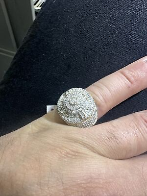 #ad mens diamond ring 14k gold $2200.00