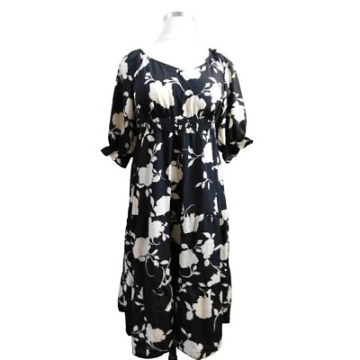 #ad Bloomchic Bloom Chic Size 14 16 Elegant Print s Dress NWT $18.99