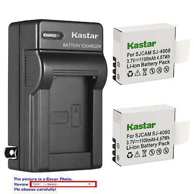 #ad Kastar Battery AC Wall Charger for Peyou Pictek SeresRoad Smartshow Sunco $6.49