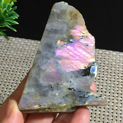 #ad Top Labradorite Crystal Stone Natural Rough Mineral Specimen Healing 136g b1717 $17.55