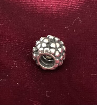 #ad Pandora Sterling ALE 925 Multi quot;Flower Powerquot; Bead Charm #790292 Retired $16.00