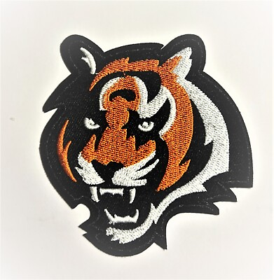 #ad Bengals Embroidered Patch Iron Sew ON NFL $7.75