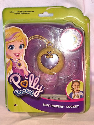 #ad Polly Pocket Tiny Power Locket Excellent Used Condition on Card $18.99