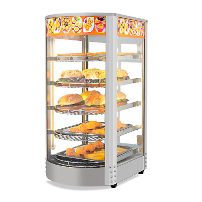 #ad Commercial Food Warmer Display Electric Countertop Pretzel Pizza Warmer 800W $194.99