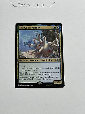 #ad Magic the Gathering The Goose Mother Rare NM Wilds of Eldraine Ships Same Day $2.50