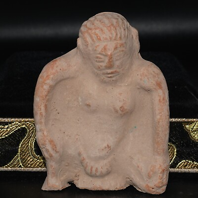 #ad Large Ancient Greek Terracotta Figurine Plaque Circa 6th 4th Century BCE $100.00