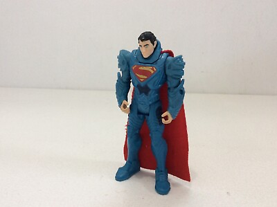 #ad SUPERMAN Man Of Steel SUPERMAN Kryptonian Invasion Figure D.C Mattel 2013 $10.95