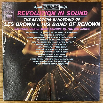 #ad Revolution in Sound Les Brown Vinyl Album Vintage Original Columbia Records $7.99