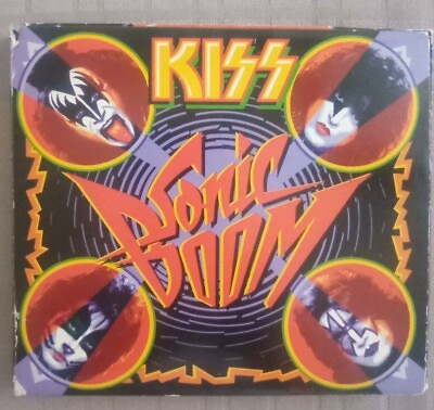 #ad KISS SONIC BOOM CD 2 CDs plus KISS LIVE DVD KISS Records 2009 $25.00