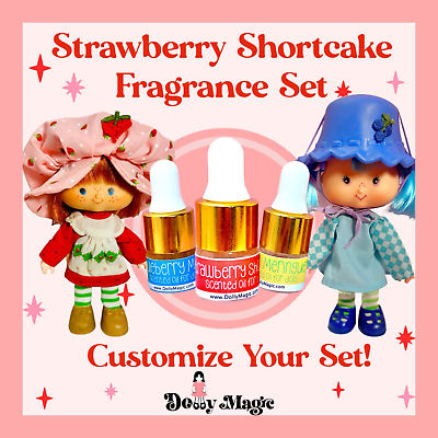 #ad DIY Doll Scent Fragrance Kit for Vintage Strawberry Shortcake Dolls $64.95