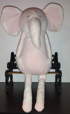 #ad Large 25quot; Goosewaddle Pink White Elephant Plush Goose Waddle Nursery Lovey F $49.99