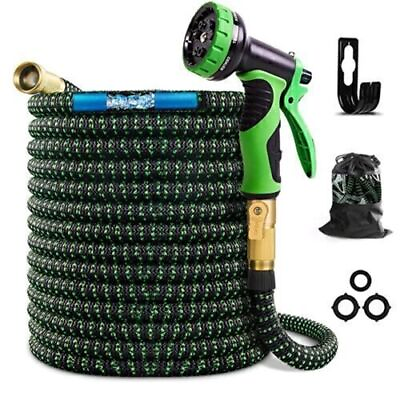 #ad USA 50 100FT 4X Stronger Deluxe Heavy Duty Expandable Flexible Garden Water Hose $31.99