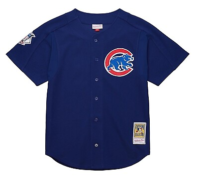 #ad Authentic Mitchell amp; Ness Chicago Cubs #31 Baseball Jersey New Mens Sizes $130 $59.99