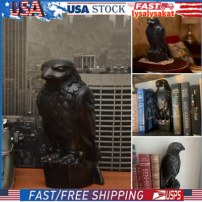 #ad Maltese Falcon Statue Prop Compartment Prop Replica Handmade Resin Figurines $14.99