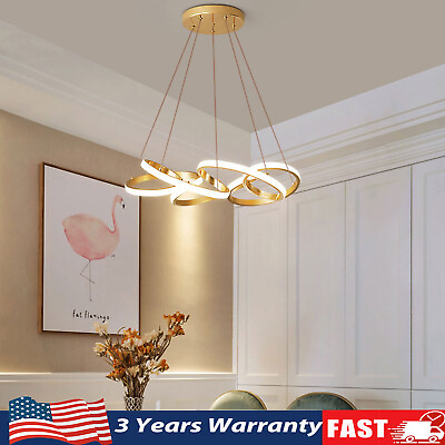 #ad Pendant Light Modern Chandelier Lighting Fixture Hanging LED Lamp Dinning Room $75.90