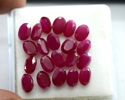 #ad Certified Natural Calibrated Red Ruby Burma Mines 8x6 Oval Cut loose Gemstone $57.39