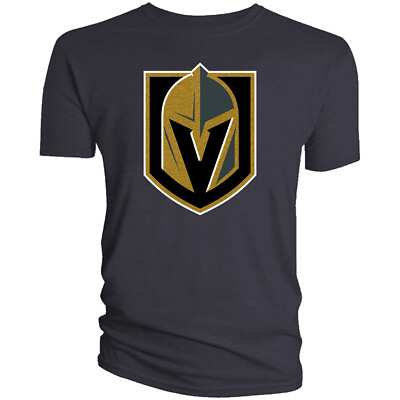#ad Las Vegas Golden Knights T Shirt Logo Men Cotton LVGK VGK $15.24