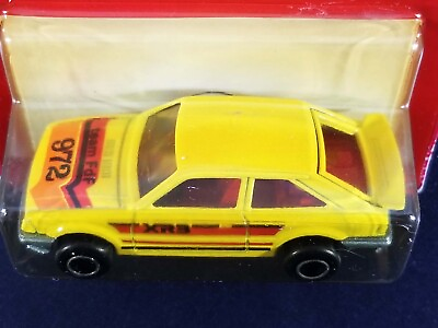#ad Majorette Ford Escort XR3 #212 Yellow Made in France $53.95