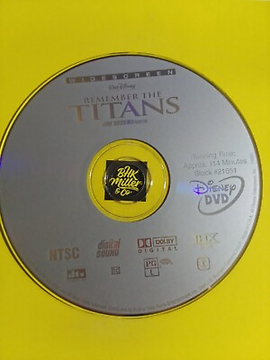 #ad Remember the Titans DVD DISC SHOWN ONLY $4.99