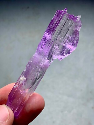 #ad 81 Carats Natural Pink Kunzite Crystal From Afghanistan $49.99