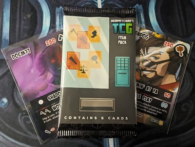 #ad Reprice 5 1 Hermitcraft TCG 2E Singles Combined Shipping Some Unopened Packs $4.99