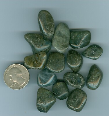 #ad 2 pounds of Natural Labradorite tumbled pieces approx 200 pieces Wholesale lot $29.95