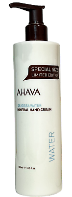 #ad Ahava Deadsea Water Mineral Hand Cream 13.5 oz w Pump Jumbo Size 1 bottle NEW $33.96