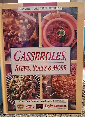 #ad Casseroles Stews Soups amp; More $8.00