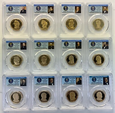 #ad 2010 2011 amp; 2012 S Presidential $1 PCGS 69 DCAM 12 Coin Dollar Set wLincoln $179.95