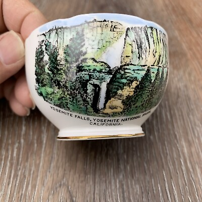 #ad Royal Grafton Yosemite Falls California Tea Cup Fine Bone China Made In England $19.99