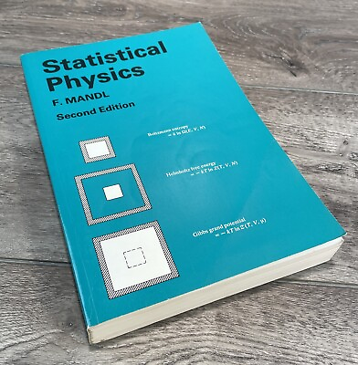 #ad Statistical Physics by Franz Mandl Paperback 2002 Mechanics Thermodynamics $14.95