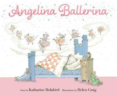 #ad Angelina Ballerina Hardcover By Holabird Katharine GOOD $3.98