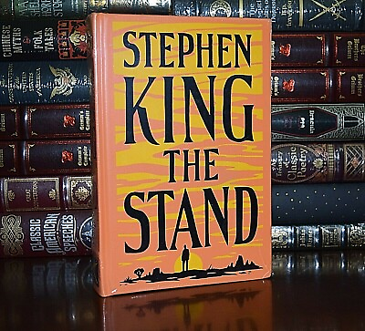 #ad NEW Stand by Stephen King Illustrated Sealed Leather Bound Collectible Hardcover $32.47