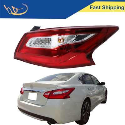 #ad Fit 2016 2018 Nissan Altima Outer Tail Light Rear Brake Lamp Passenger Side RH $49.99