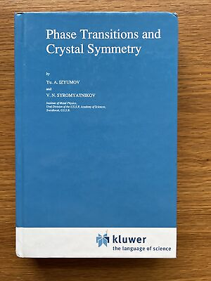 #ad Phase Transitions and Crystal Symmetry by V.N. Syromyatnikov Yurii... GBP 139.00