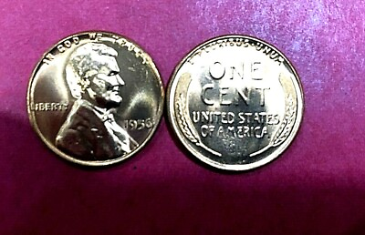 #ad 1956 P GEM BRIGHT RED HIGH GRADE UNCIRCULATED LINCOLN CENT 1 COIN $5.95