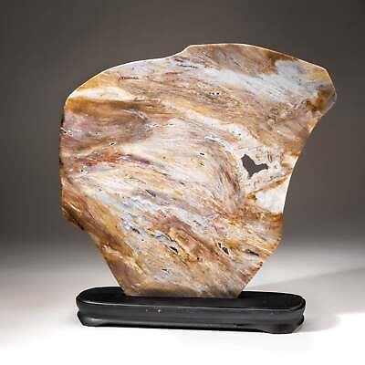 #ad #ad Polished Natural Agate Slice on Wooden Stand 7 lbs $600.00