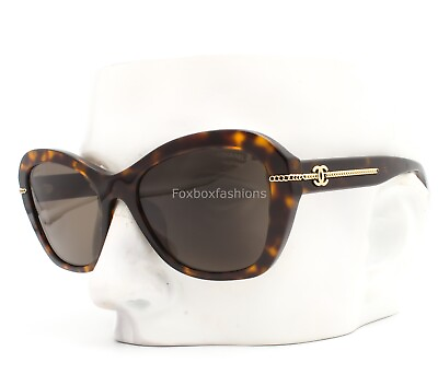 #ad Chanel 5510A 714 83 Sunglasses Brown Tortoise Gold CC Polarized Alternative Fit $225.00