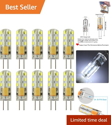 #ad Ultra Bright 10 Pack G4 LED Bulb 1.5W 10W 20W Halogen Replacement $33.24