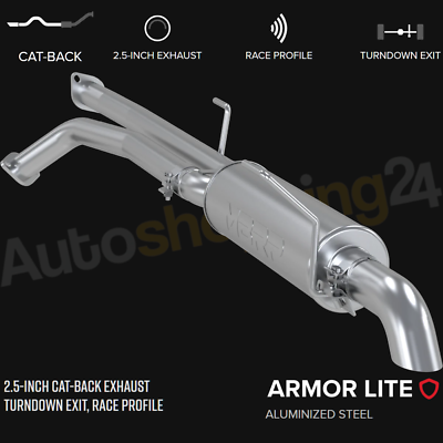 #ad MBRP S5318AL 2.5quot; Catback Exhaust for 2009 Toyota Tundra 4.7L 5.7L V8 $389.99