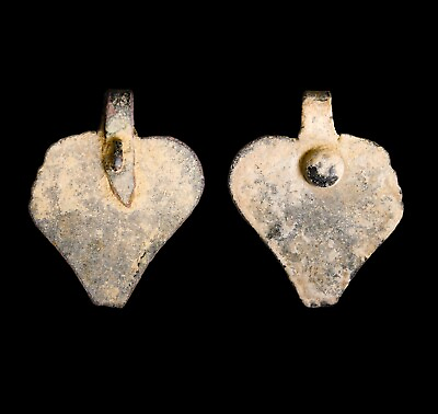 #ad ANCIENT ROMAN Pendant Wearable Heart Shaped Love Venus Antiquity Artifact w COA $63.91