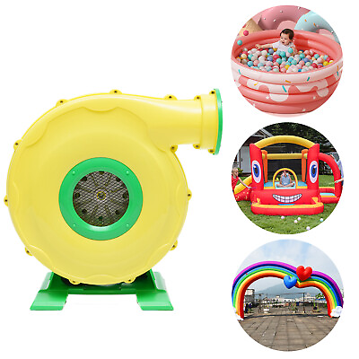#ad 1100W Portable Air Pump Blower Fan Inflatable Bounce Castle House Blower 1.5HP $96.77