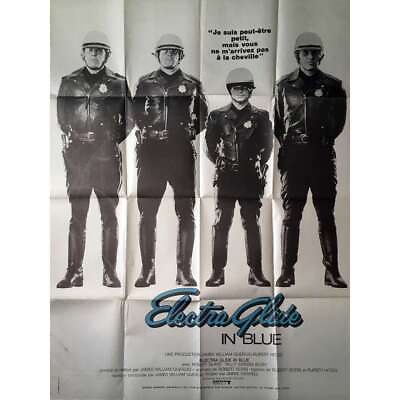 #ad ELECTRA GLIDE IN BLUE Movie Poster 47x63 in. 1973 Cult Robert Blake $135.99