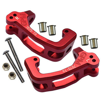 #ad GPM Racing Aluminum 7075 T6 Front C Hubs Red : 1 8 Sledge $42.45