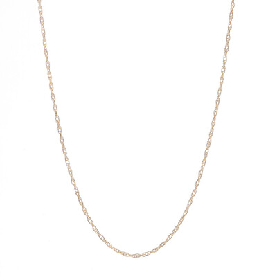 #ad Yellow Gold Prince of Wales Chain Necklace 18quot; 14k $79.99