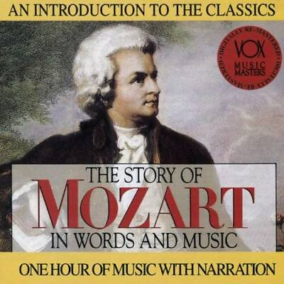 #ad The Story of Mozart in Words and Music Audio CD By W.A. Mozart VERY GOOD $4.29