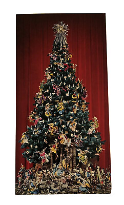#ad Postcard Christmas Tree At The Metropolitan Museum Of Art $8.75