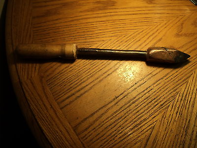 #ad Vintage Soldering Iron Tool 14 3 8quot; Homemade $6.99